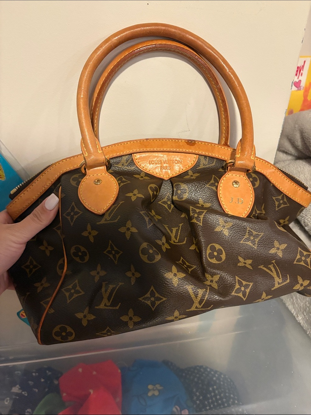 Louis Vuitton Monogram Canvas Satchel with Vachetta Leather Handles - Picture 8 of 9